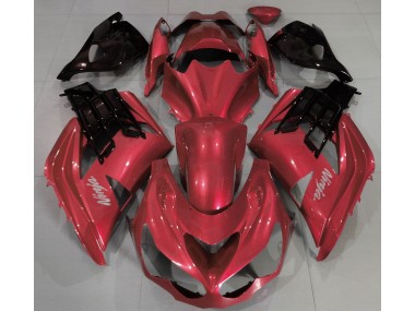 12-21 Kräftiges Rot ZX14R Motorrad Verkleidung