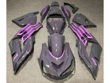 12-21 Nardo Grau & Rosa ZX14R Motorrad Verkleidung
