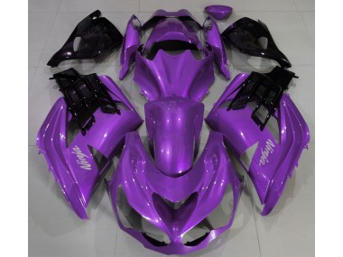 12-21 Stimmungsviolett ZX14R Motorrad Verkleidung