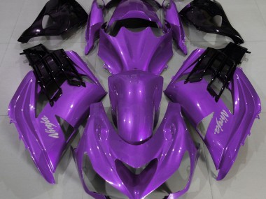 12-21 Stimmungsviolett ZX14R Motorrad Verkleidung