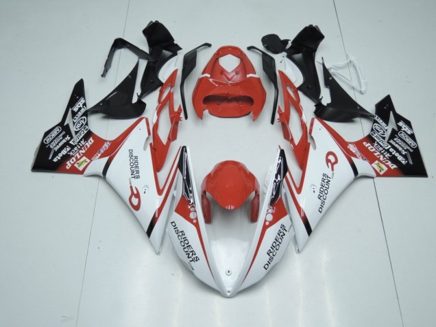 13-16 Rot & Weiß Daytona 675 Motorrad Verkleidung 13-16 Rot & Weiß Daytona 675 Motorrad Verkleidung