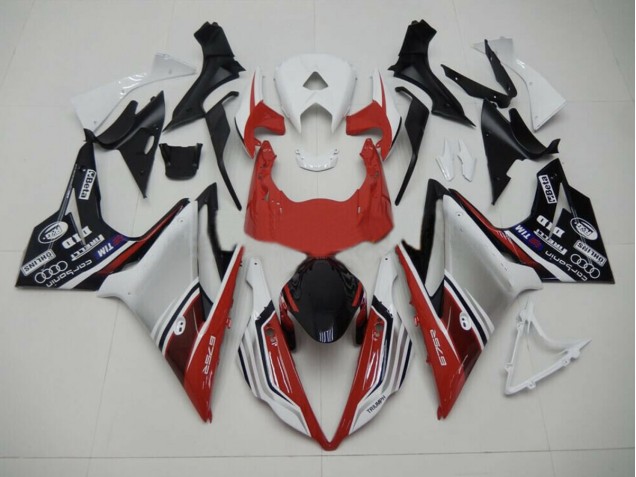 13-16 Rot Weiß & Schwarz Stil Daytona 675 Motorrad Verkleidung 13-16 Rot Weiß & Schwarz Stil Daytona 675 Motorrad Verkleidung