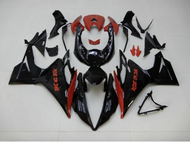13-16 Schwarz Glänzend Stil Daytona 675 Motorrad Verkleidung