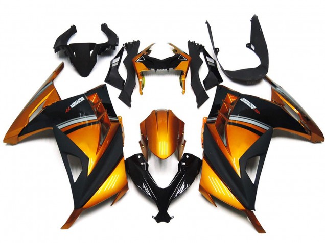 13-18 Bronze Glänzend Ninja 300 Motorrad Verkleidung