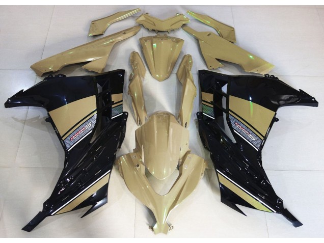 13-18 Desert Tan & Schwarz Ninja 300 Motorrad Verkleidung 13-18 Desert Tan & Schwarz Ninja 300 Motorrad Verkleidung