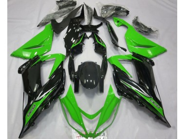 13-18 Grün & Schwarz ZX6R Motorrad Verkleidung