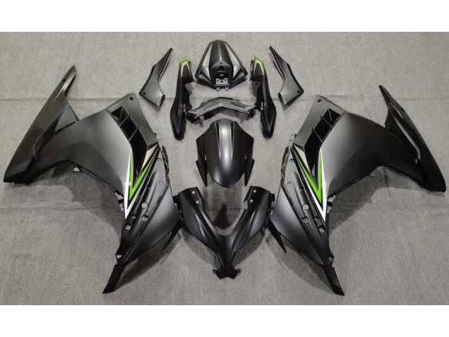 13-18 Matt Schwarz & Grün Ninja 300 Motorrad Verkleidung 13-18 Matt Schwarz & Grün Ninja 300 Motorrad Verkleidung