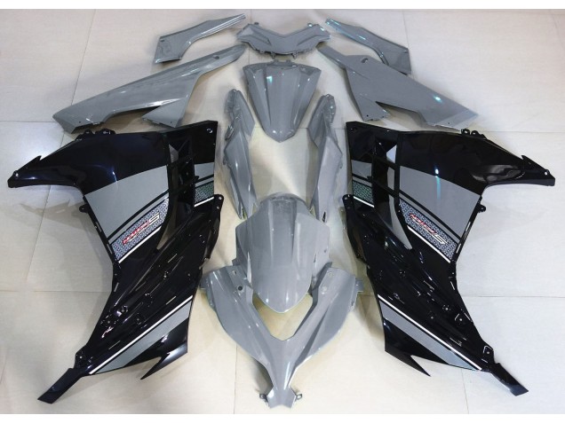 13-18 Nardo Grau & Schwarz Ninja 300 Motorrad Verkleidung