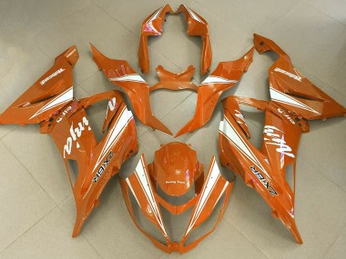 13-18 Orange Ninja ZX6R Motorrad Verkleidung