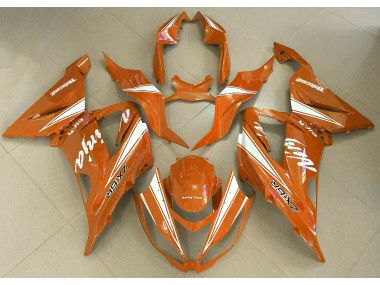13-18 Orange Ninja ZX6R Motorrad Verkleidung