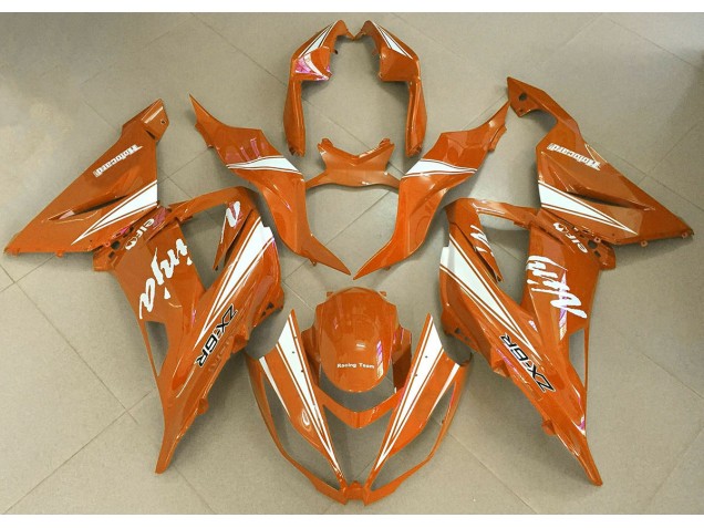 13-18 Orange Ninja ZX6R Motorrad Verkleidung