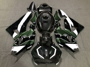 13-23 Custom Grün Carbonfaser Bull CBR600RR Motorrad Verkleidung