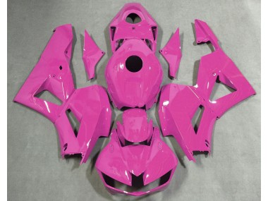 13-23 Glanzrosa Schlicht CBR600RR Motorrad Verkleidung