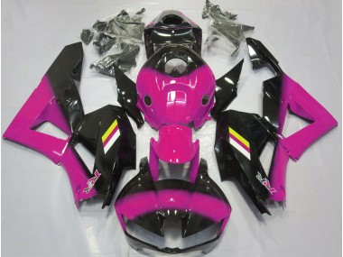 13-23 Glanzrosa & Schwarz Verblassend CBR600RR Motorrad Verkleidung