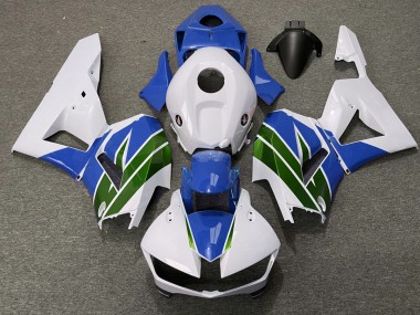 13-23 Grün & Blau Glänzend CBR600RR Motorrad Verkleidung