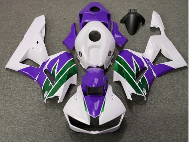 13-23 Lila & Glänzendes Grün CBR600RR Motorrad Verkleidung