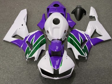 13-23 Lila & Glänzendes Grün CBR600RR Motorrad Verkleidung