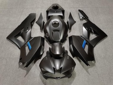 13-23 Matt Schwarz & Hellblau CBR600RR Motorrad Verkleidung