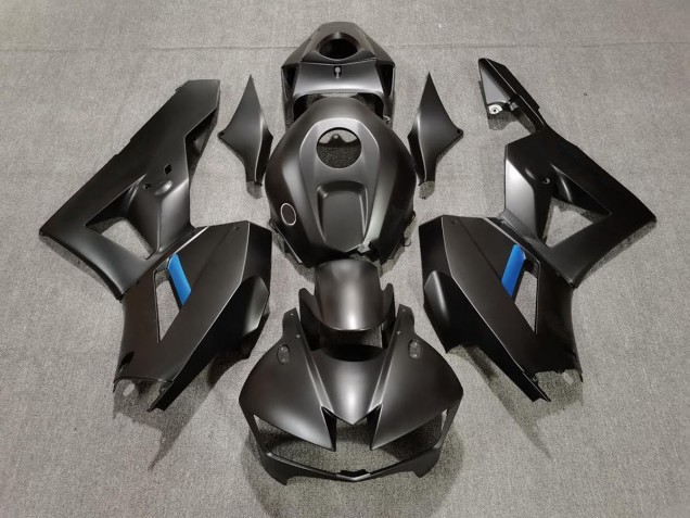 13-23 Matt Schwarz & Hellblau CBR600RR Motorrad Verkleidung