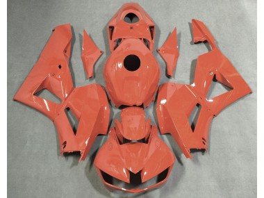 13-23 Orange Glänzend Schlicht CBR600RR Motorrad Verkleidung