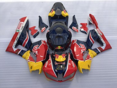 13-23 Rot & Blau Bull CBR600RR Motorrad Verkleidung
