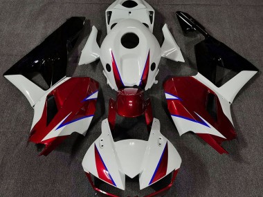 13-23 Rot Glänzend Weiß & Blau CBR600RR Motorrad Verkleidung
