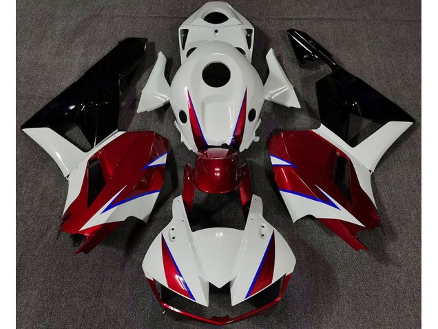 13-23 Rot Glänzend Weiß & Blau CBR600RR Motorrad Verkleidung 13-23 Rot Glänzend Weiß & Blau CBR600RR Motorrad Verkleidung