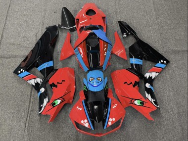13-23 Rot Hai CBR600RR Motorrad Verkleidung
