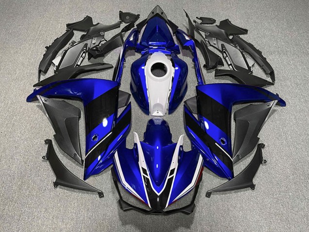 15-18 Blau Schwarz & Weiß R3 Motorrad Verkleidung