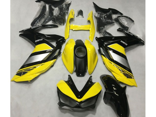 15-18 Gelb & Glänzendes Schwarz R3 Motorrad Verkleidung