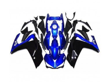 15-18 Glänzendes Schwarz & Blau R3 Motorrad Verkleidung
