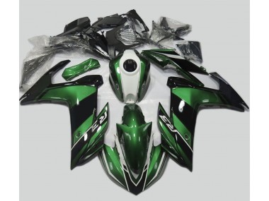 15-18 Grün & Schwarz Glänzend R3 Motorrad Verkleidung