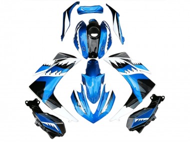 15-18 Hellblauer Hai R3 Motorrad Verkleidung