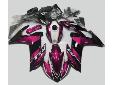 15-18 Pink & Schwarz Glänzend R3 Motorrad Verkleidung