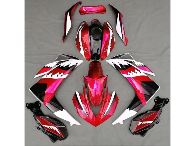 15-18 Rot Hai R3 Motorrad Verkleidung 15-18 Rot Hai R3 Motorrad Verkleidung