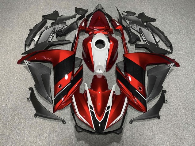 15-18 Rot Schwarz & Weiß R3 Motorrad Verkleidung 15-18 Rot Schwarz & Weiß R3 Motorrad Verkleidung