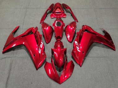 15-18 Vollglanz Rot R3 Motorrad Verkleidung