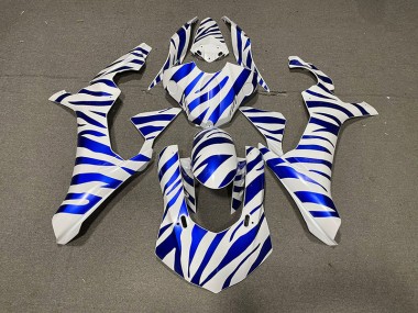15-19 Blaues Zebra R1 Motorrad Verkleidung