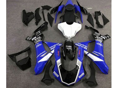 15-19 Glänzend Blau Logo-Stil R1 Motorrad Verkleidung