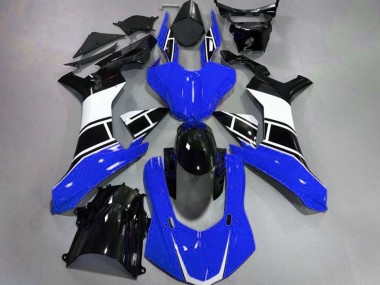 15-19 Glänzend Blau Weiß & Schwarz R1 Motorrad Verkleidung