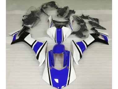 15-19 Glänzend Weiß Blau & Schwarz R1 Motorrad Verkleidung