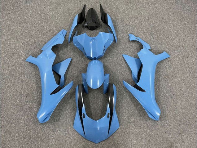 15-19 Glänzend Hellblau R1 Motorrad Verkleidung