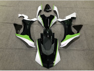 15-19 Grün Schwarz & Weiß R1 Motorrad Verkleidung