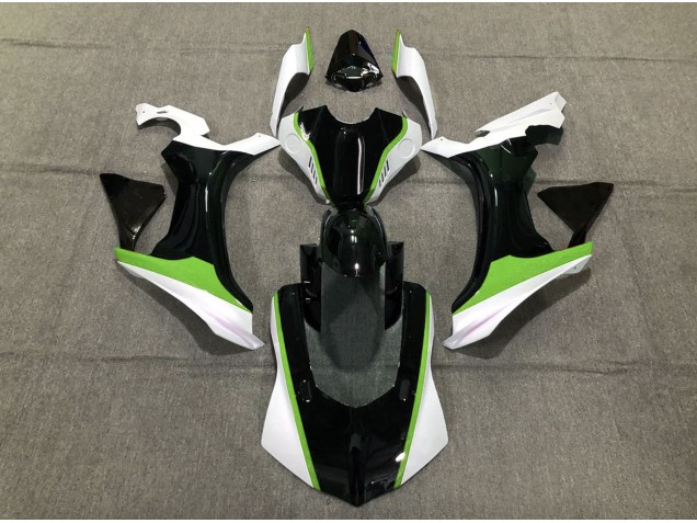 15-19 Grün Schwarz & Weiß R1 Motorrad Verkleidung 15-19 Grün Schwarz & Weiß R1 Motorrad Verkleidung