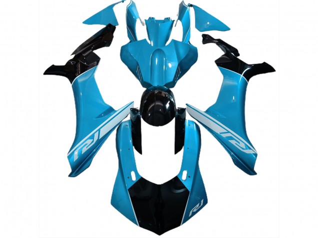 15-19 Himmelblau & Schwarz R1 Motorrad Verkleidung 15-19 Himmelblau & Schwarz R1 Motorrad Verkleidung