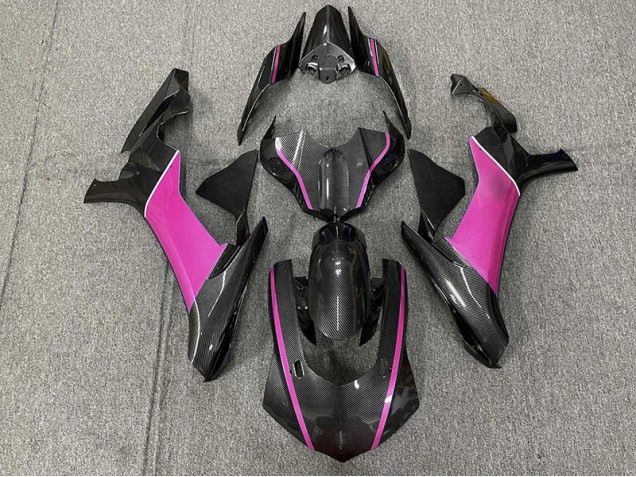 15-19 Kohlefaser & Pink R1 Motorrad Verkleidung 15-19 Kohlefaser & Pink R1 Motorrad Verkleidung