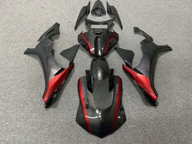 15-19 Kohlefaser Stil & Rot R1 Motorrad Verkleidung