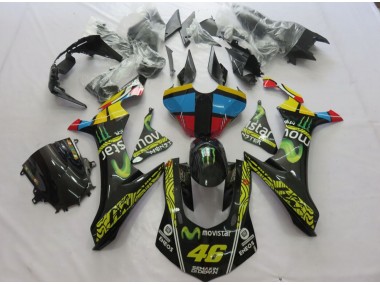 15-19 Movistar R1 Motorrad Verkleidung