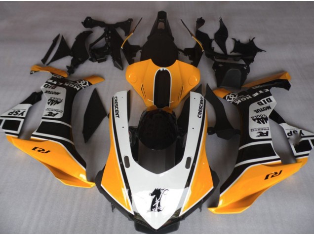 15-19 Orange & Weiß R1 Motorrad Verkleidung 15-19 Orange & Weiß R1 Motorrad Verkleidung