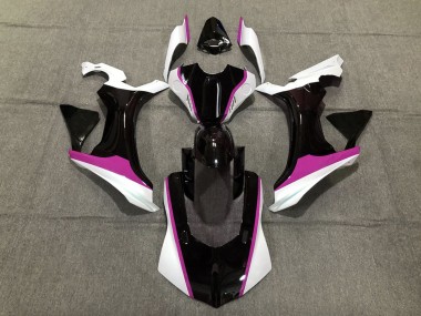 15-19 Rosa Schwarz & Weiß R1 Motorrad Verkleidung
